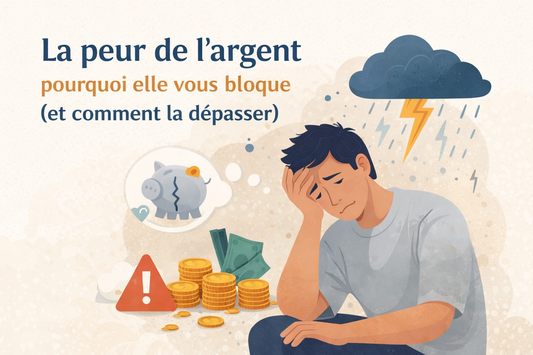 La peur de l’argent : pourquoi elle vous bloque (et comment la dépasser)