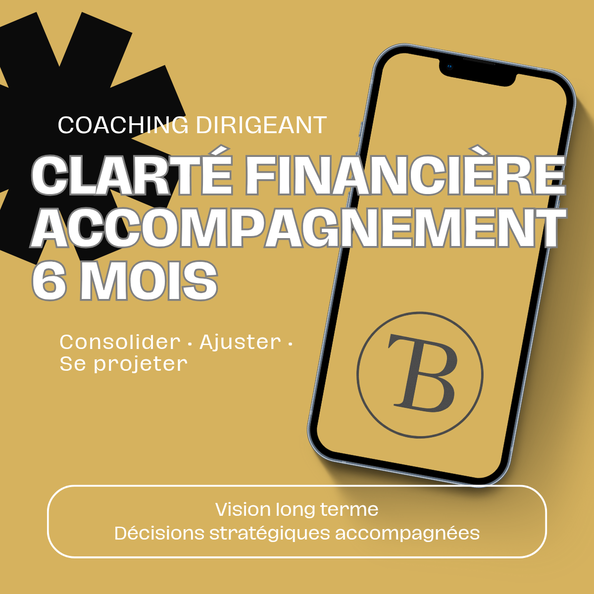 Coaching financier dirigeants & entreprises | Accompagnement 3 ou 6 mois